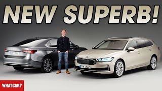 NEW Skoda Superb revealed – ALL changes in detail  What Car [upl. by Duquette]