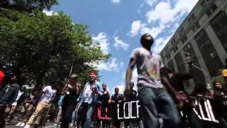 Thousands of Newark HS students protest turnaround schools [upl. by Rebel545]