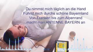 Lyrics Unser Song für Bayern „Du hörst nicht irgendwen an“  von ANTENNE BAYERN [upl. by Nyletac]