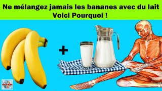 Ne mélangez jamais les bananes avec du lait Voici Pourquoi  shorts [upl. by Notsehc77]