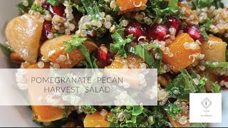 Pomegranate Pecan Harvest Salad [upl. by Idnam]