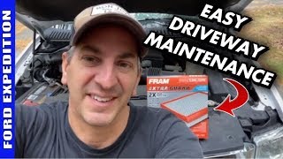 How To Replace 20072014 Ford Expedition 54 Air Filter [upl. by Alick]