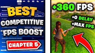 FORTNITE CHAPTER 5 FPS BOOST POTATO GRAPHICS FPS BOOST  0 DELAY  POTATO GRAPHICS [upl. by Anjanette]