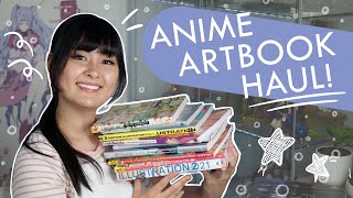 ✨ Anime Art Inspo ✨  Japanese Artbook Haul [upl. by Ameline]