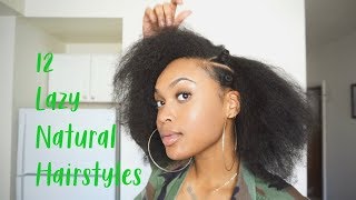 12 Blow Dried Hairstyles All 5 mins or less [upl. by Eitsirc]