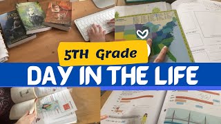 Homeschool Day in the Life  5th grade [upl. by Veronique382]