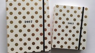 Honest review of the Kate Spade planner  pros cons amp a flip through [upl. by Domella]