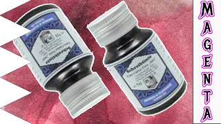 Rohrer and Klingner Iron Gall Scabiosa Fountain Pen Ink [upl. by Alyat]