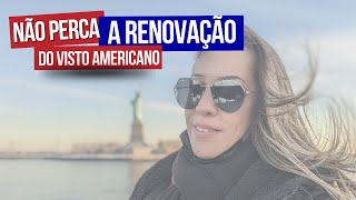 Não perca a renovação do visto atualizaçãodevisto renovacaovistoamericano [upl. by Anawek]