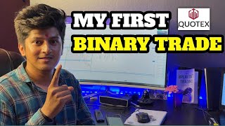 My First Day in Binary Trading  ₹500 Profit  Live Quotex Trading [upl. by Ogilvy147]