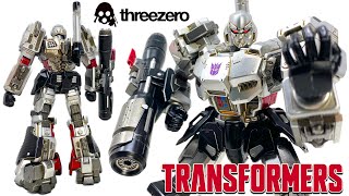 The PERFECT LiveAction MEGATRON Design Threezero MDLX Transformers G1 Action Figure Review [upl. by Etheline]