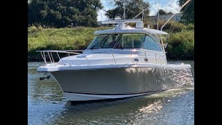 2015 Pursuit OS 385 Offshore brokerage offered by MarineMax Venice Fl [upl. by Zednanref]