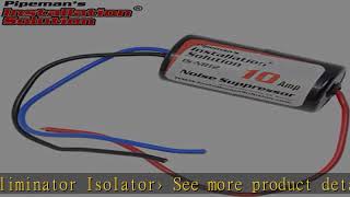 Pipemans Installation Solution 10 Amp Inline Power Noise Suppressor Filter  2Pack Eliminator I [upl. by Asoj]