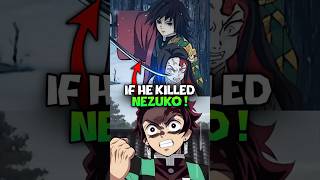 What If Giyu Tomioka killed Nezuko in Episode 1 Demon Slayer Explained shorts demonslayer hindi [upl. by Trinette93]