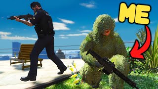 Robbing Banks In Ghillie Suit  GTA 5 RP [upl. by Charis709]