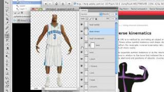 Flash CS4 Bones Tutorial Part 1 [upl. by Palecek]