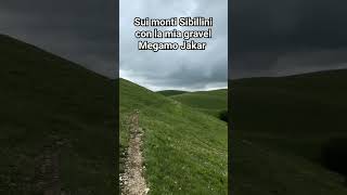 sui monti Sibillini con la mia gravel Megamo Jakar megamojakargravelgrvbicisibillinimontifri [upl. by Suiraj]