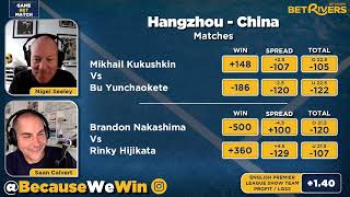 Chengdu amp Hangzhou Quarterfinals Predictions  NakashimaHijikata HanfmannMartinez [upl. by Kashden707]