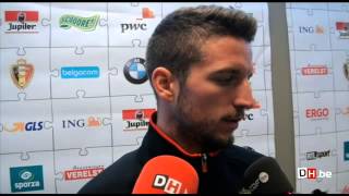 Mertens quotJespère que les supporters vont chanter pour Leek [upl. by Enniotna]