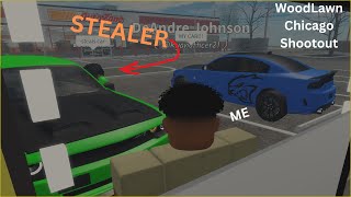 MY FRIEND STOLE MY REDEYE IN MY NEW GAME Roblox  WoodLawn Chicago Shootout [upl. by Komarek]