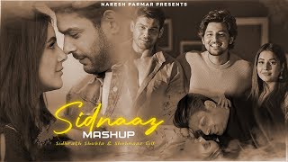 Sidnaaz Mashup Tribute  Sidharth Shukla Shehnaaz Gill  Ft Darshan Raval Vishal Mishra amp More [upl. by Ethelda]