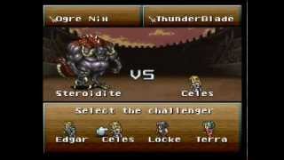 Lets Play Final Fantasy VI Part 38  Colosseum [upl. by Airbmat]