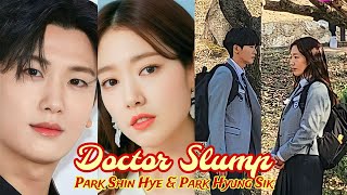 Park Shin Hye and Park Hyung Sik Latest Upcoming RomCom Drama DOCTOR SLUMP [upl. by Latsyek]