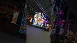 Balkampet Yellamma Temple decoration with lights Yellamma temple Hyderabad trending youtubeshorts [upl. by Deeann]