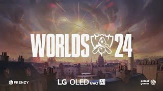 PL Worlds 2024  Playoffy  PÓŁFINAŁ 2  GEN vs T1  BO5 [upl. by Anaet]