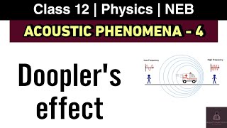 Dopplers Effect  Acoustic Phenomena L4  Class 12 Physics NEB  Nepali ScienceGuru [upl. by Wilsey]