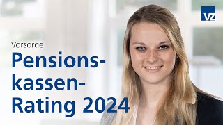 VZStudie PKRating 2024 – Pensionskassen im Vergleich [upl. by Hashum]