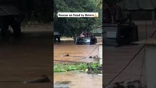 rescue on Kerala flood by bolero shorts [upl. by Kwasi]