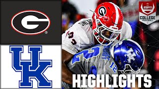 Georgia Bulldogs vs Kentucky Wildcats  Full Game Highlights  ESPN College Football [upl. by Noved271]