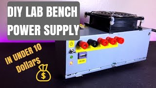 DIY Lab Bench Power Supply  Computer ATX Power Supply Conversion in under 10 [upl. by Ailefo792]