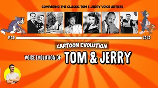 Voice Evolution of TOM AND JERRY All Times They Speak Compared amp Explained  CARTOON EVOLUTION [upl. by Ernestine]