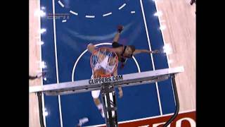 Blake Griffin Scores First Career NBA Basket [upl. by Einalem]