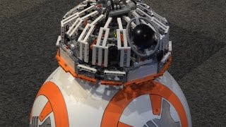 Working Star Wars BB8 made with LEGO MINDSTORMS EV3 [upl. by Lynnell269]