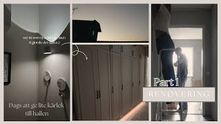 Renovering av hallen Part1 [upl. by Ermengarde]