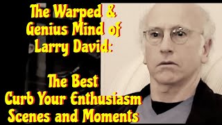 The Warped amp Genius Mind of Larry David  The Best Curb Your Enthusiasm Scenes and Moments Vol 1 [upl. by Anilatak632]