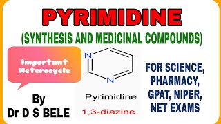 PYRIMIDINE SYNTHESIS AND MEDICINAL COMPOUNDS [upl. by Vite835]