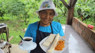 PLÁTANO VERDE ASADO con QUESO y SAL PRIETA [upl. by Eivi]