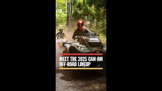 2025 CanAm Lineup Sneak Peek New ATVs amp SxS in Action 🔥🤘 OffRoadAdventure CanAm2025 [upl. by Quirita]