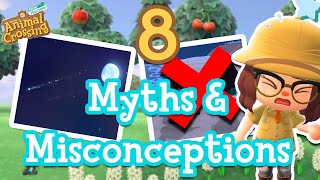 8 MYTHS and MISCONCEPTIONS About Animal Crossing New Horizons [upl. by Runkel]