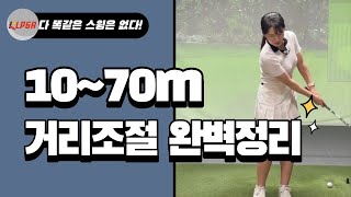 다 같은 스윙은 없다  10m70m 스윙크기 설명  투어프로 팁 [upl. by Buhler945]