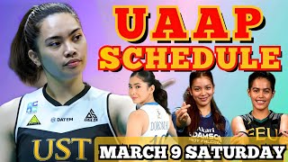 UAAP GAME TODAY MARCH 9 2024  UAAP SEASON 86 WOMENS VOLLEYBALL 2024 [upl. by Ninon885]