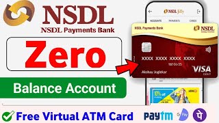 How to Open an NSDL Payment Bank Account Online  StepbyStep Guide [upl. by Selhorst]