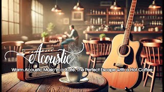 Warm Acoustic Music in a Café The Perfect Escape with a Hot Coffee [upl. by Aivekal593]