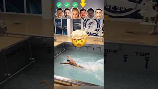 Firmino VS Messi VS Lehmann VS Courtois VS Vini VS Ronaldo Epic Swimming Challenge😮 [upl. by Assilram]