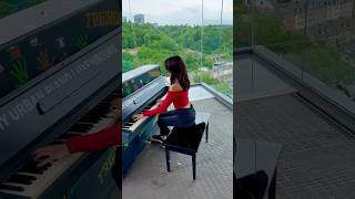 Chopin revolutionary etude  Oksana Pavlova luxembourgcity myurbanpiano2024 [upl. by Evets]