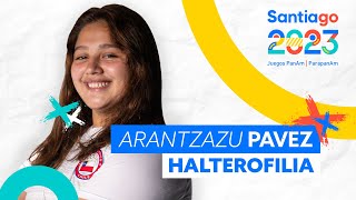 Panamericanos Santiago 2023 ARANTZAZU PAVEZ  Halterofilia [upl. by Neelik]